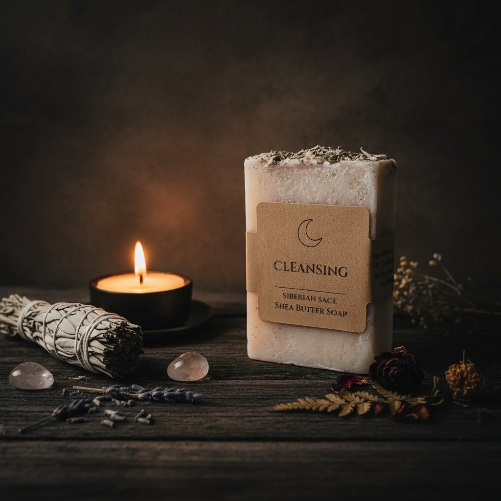 Cleansing Siberian Sage Soap Lifestyle Shot