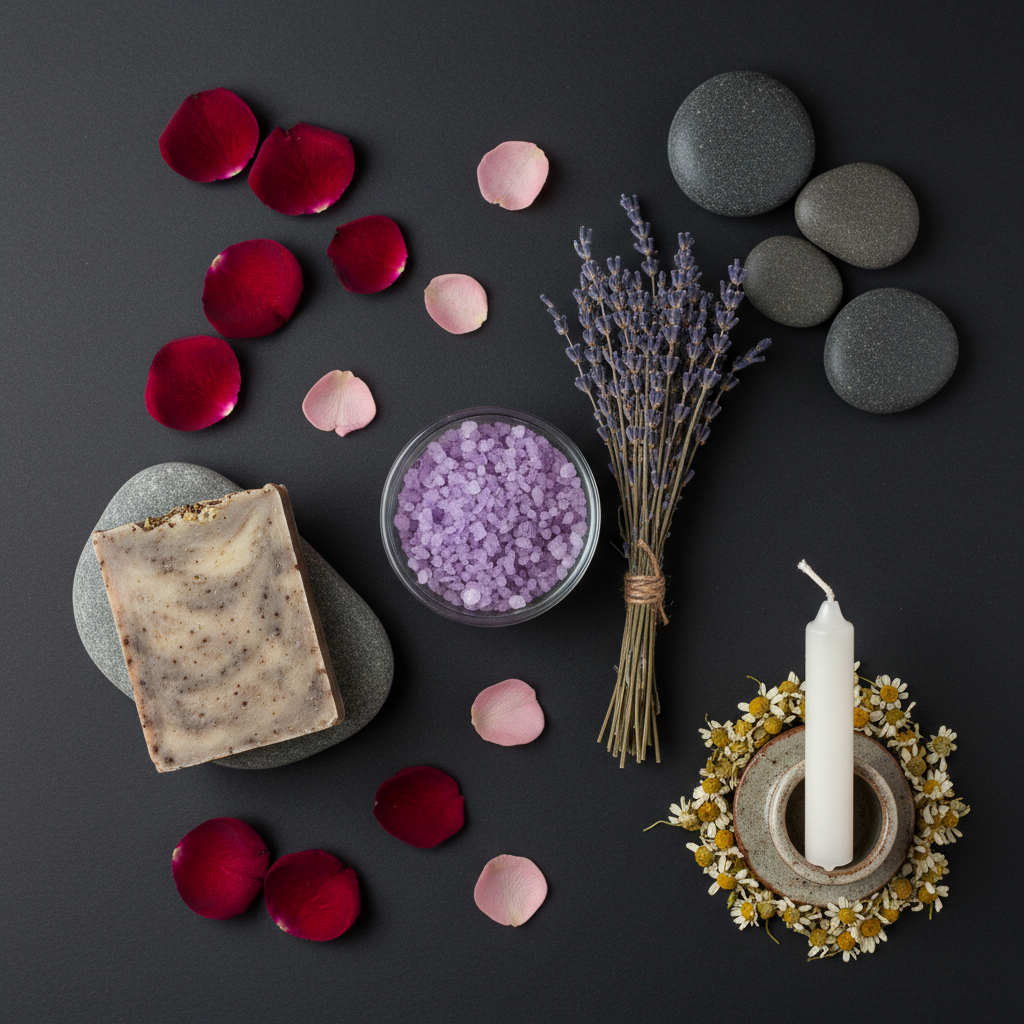 Complete Book of Baths - Flat Lay