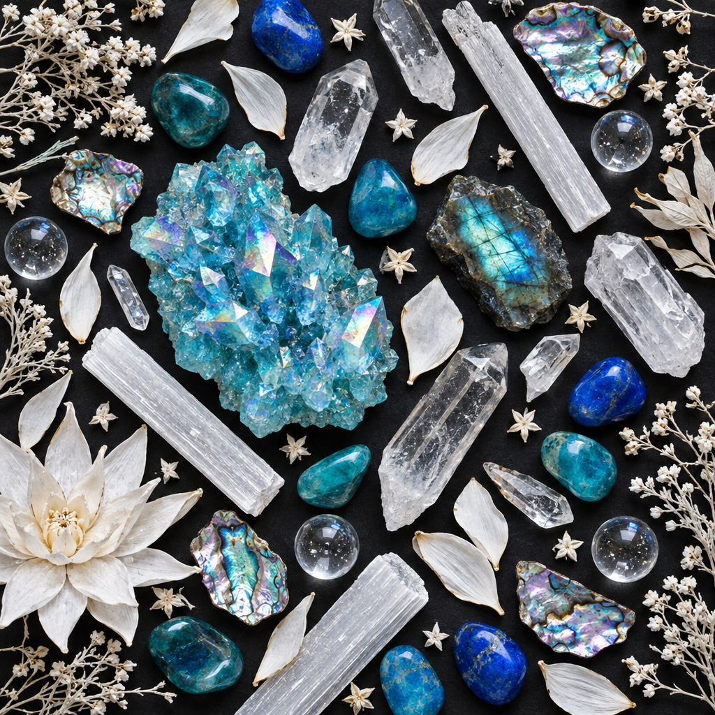 Cosmic Oracle Flat Lay