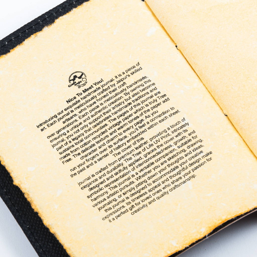 Vintage Leather Journal Notebook Diary for Travel Lovers