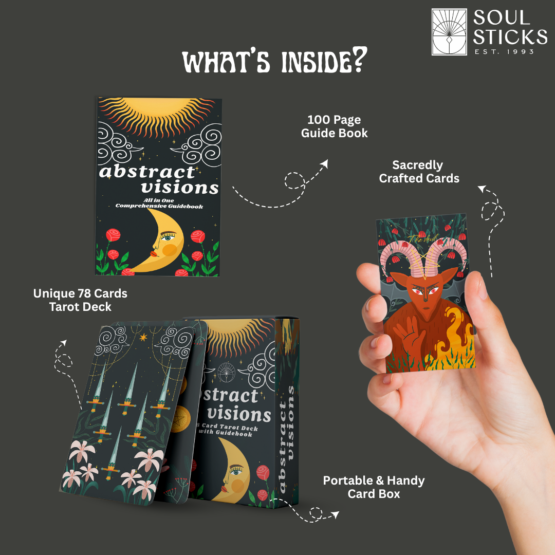 Abstract Visions Tarot Card Deck & Guidebook