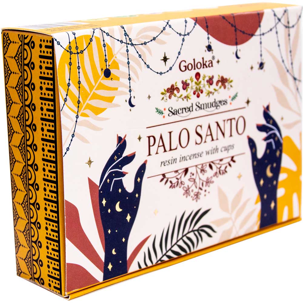 Palo Santo Resin Cups - Goloka Sacred Smudges (6-Pack)