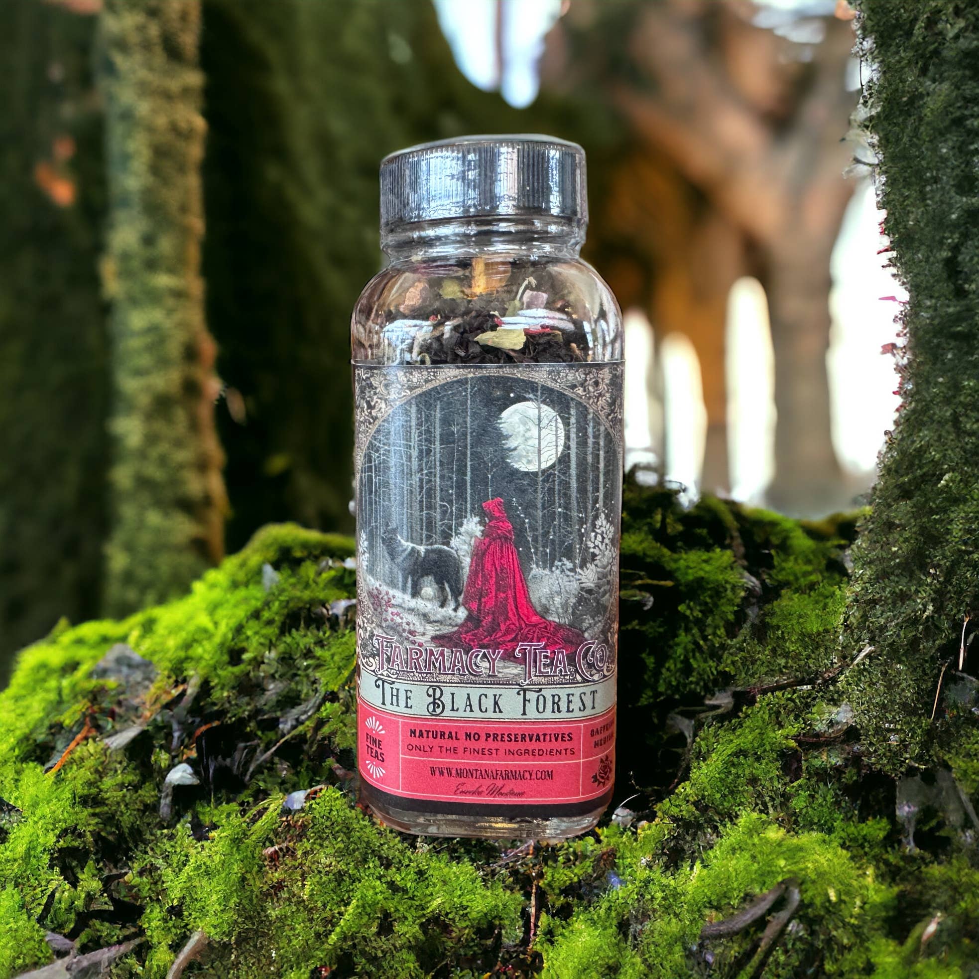 Deep in the Black Forest Tea | Dark Cherry & Chocolate | Montana Farmacy