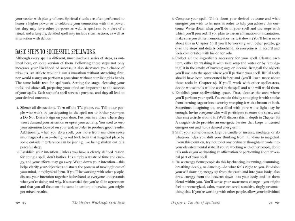 Modern Witchcraft Spell Book by Skye Alexander