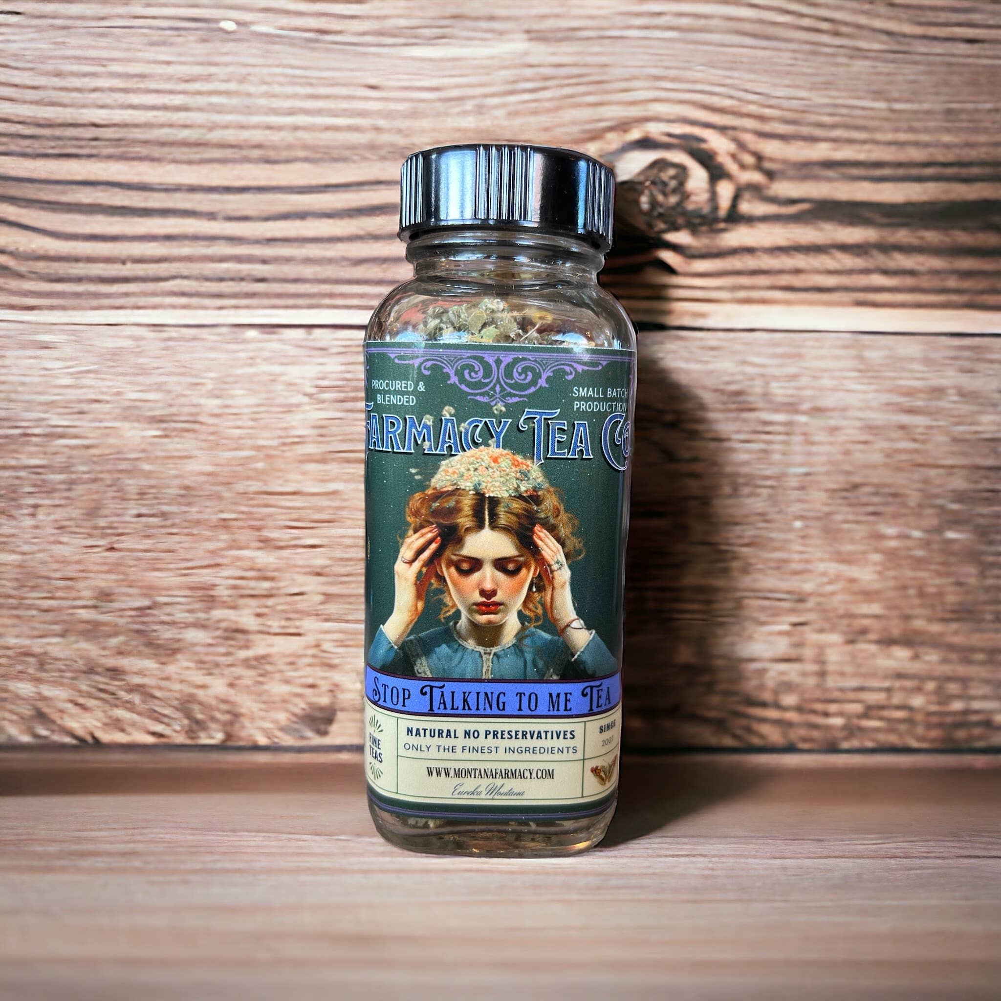 Stop Talking to Me Tea - Vintage Victorian Herbal Blend for Peace & Clarity