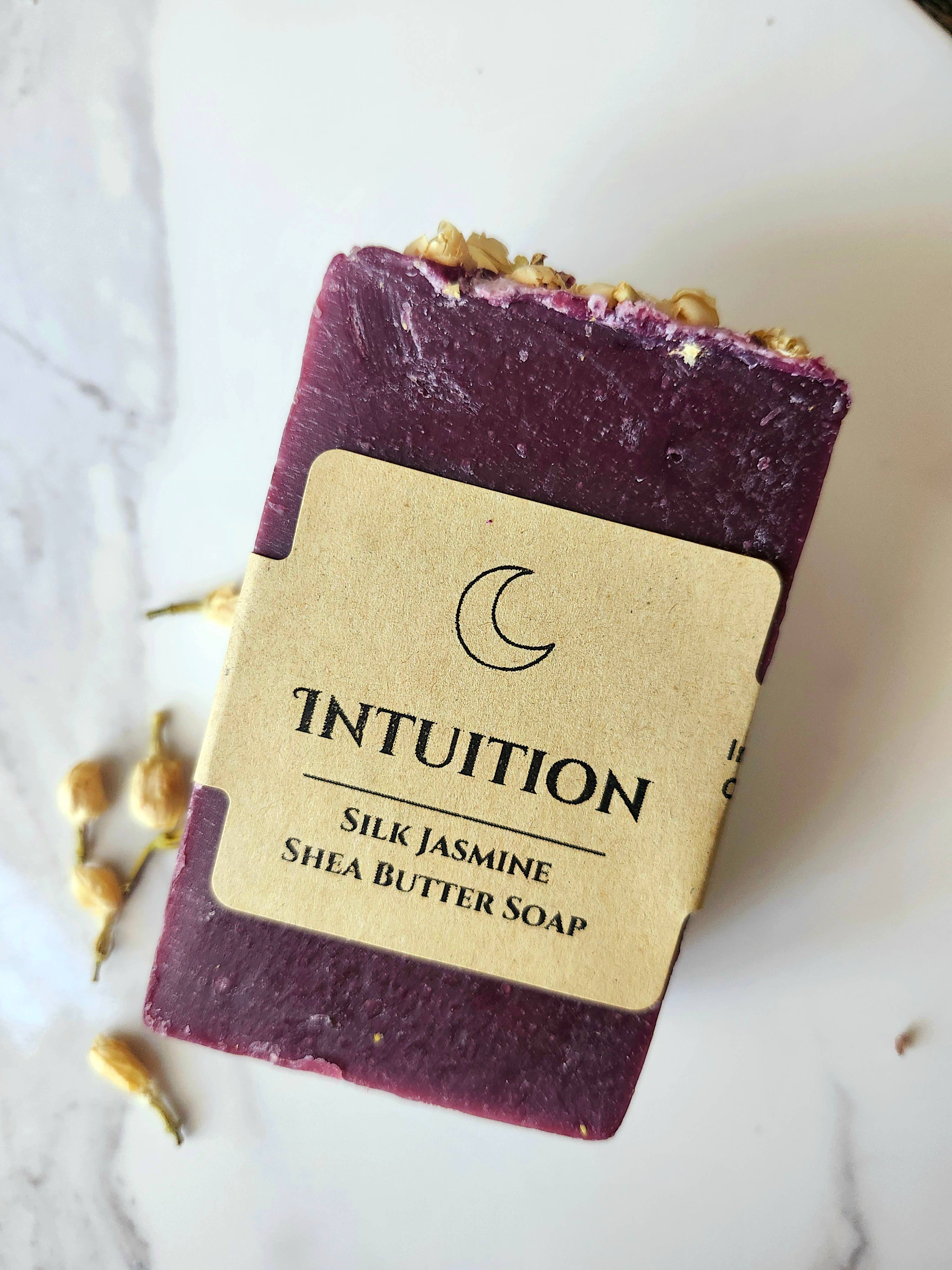 Silk Jasmine Organic Shea Butter Intuition Soap – Ritual Bar Soap, 4.8oz