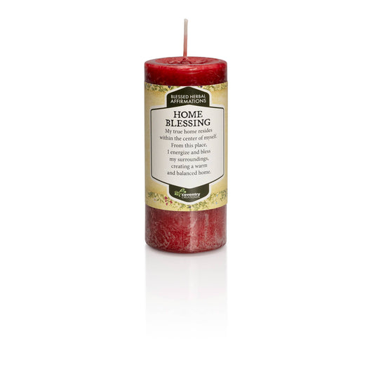 Affirmation Home Blessing  Candle