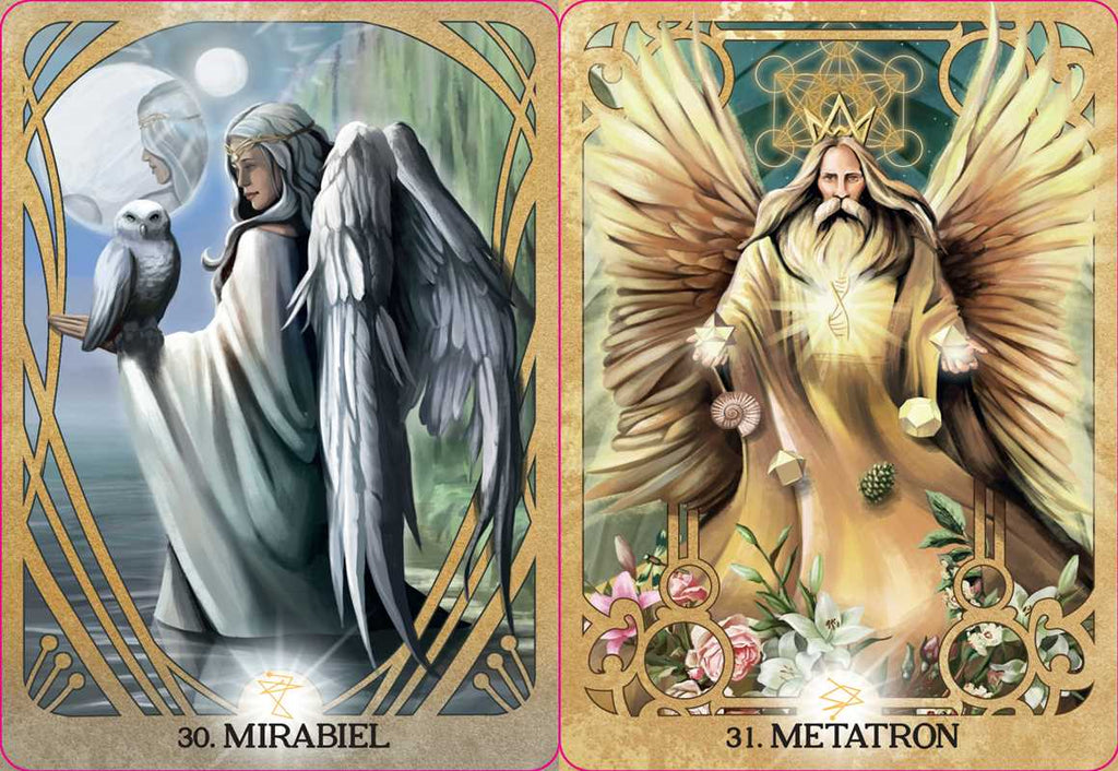 Archangel Fire Oracle by Alexandra Wenman - 40 Card Ascension & Healing Deck