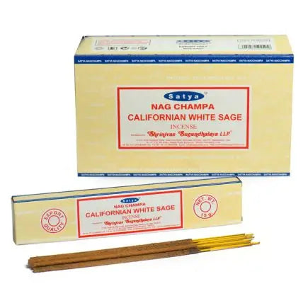 Satya California White Sage Incense