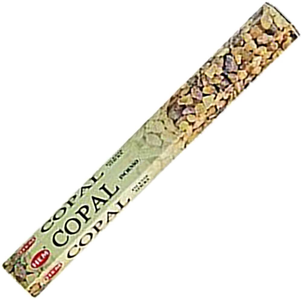 HEM Copal Incense Sticks - 20g Hexagonal Pack