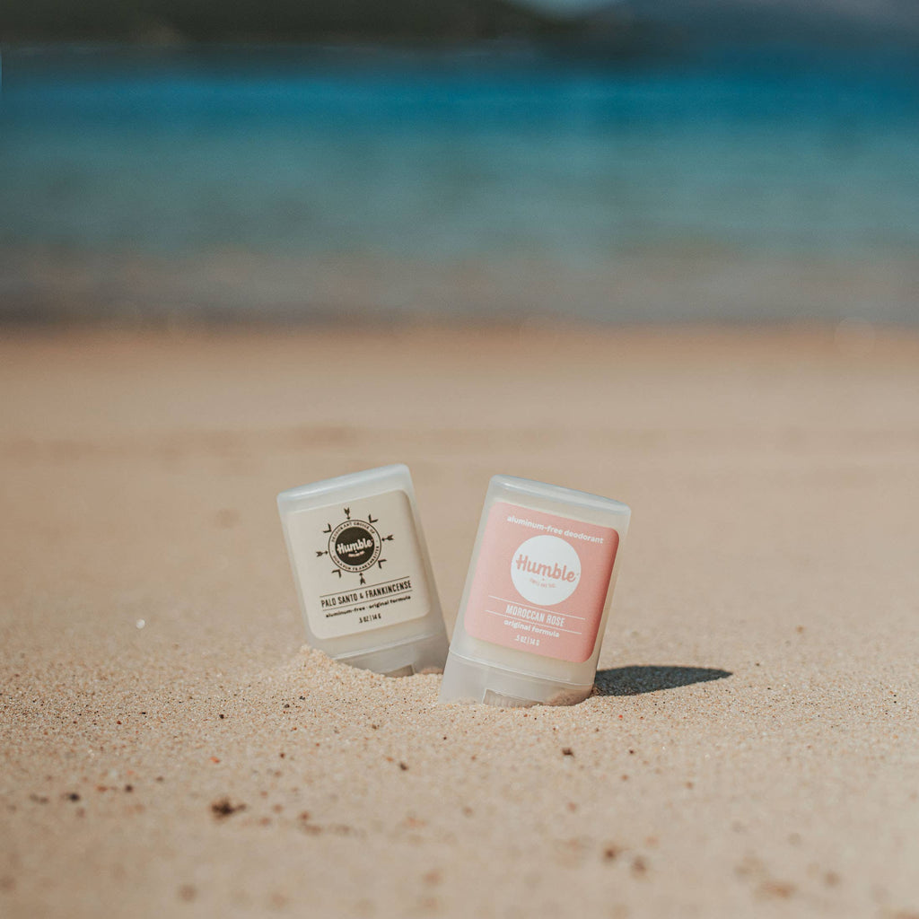 Palo Santo & Frankincense Natural Travel Deodorant – Humble Brands | 0.5 oz