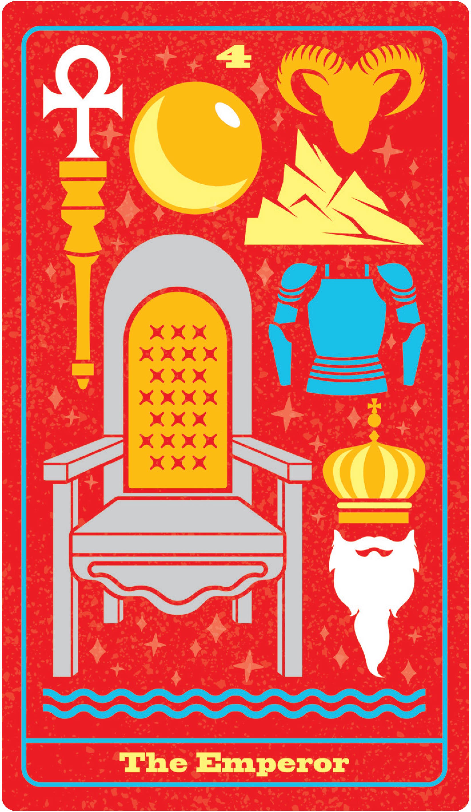 Tarot Disassembled: 78 Full-Color Cards - Modern Minimalist Tarot Deck