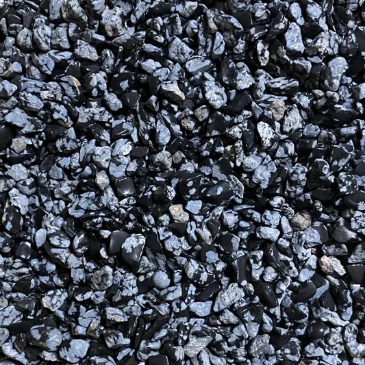 Crystal Chips Snowlfake Obsidian