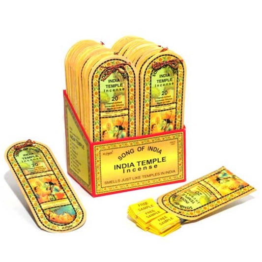 India Temple Incense 25g Song of India