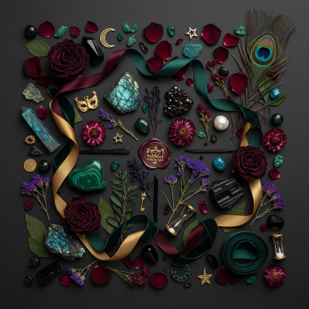 Divine Circus Flat Lay