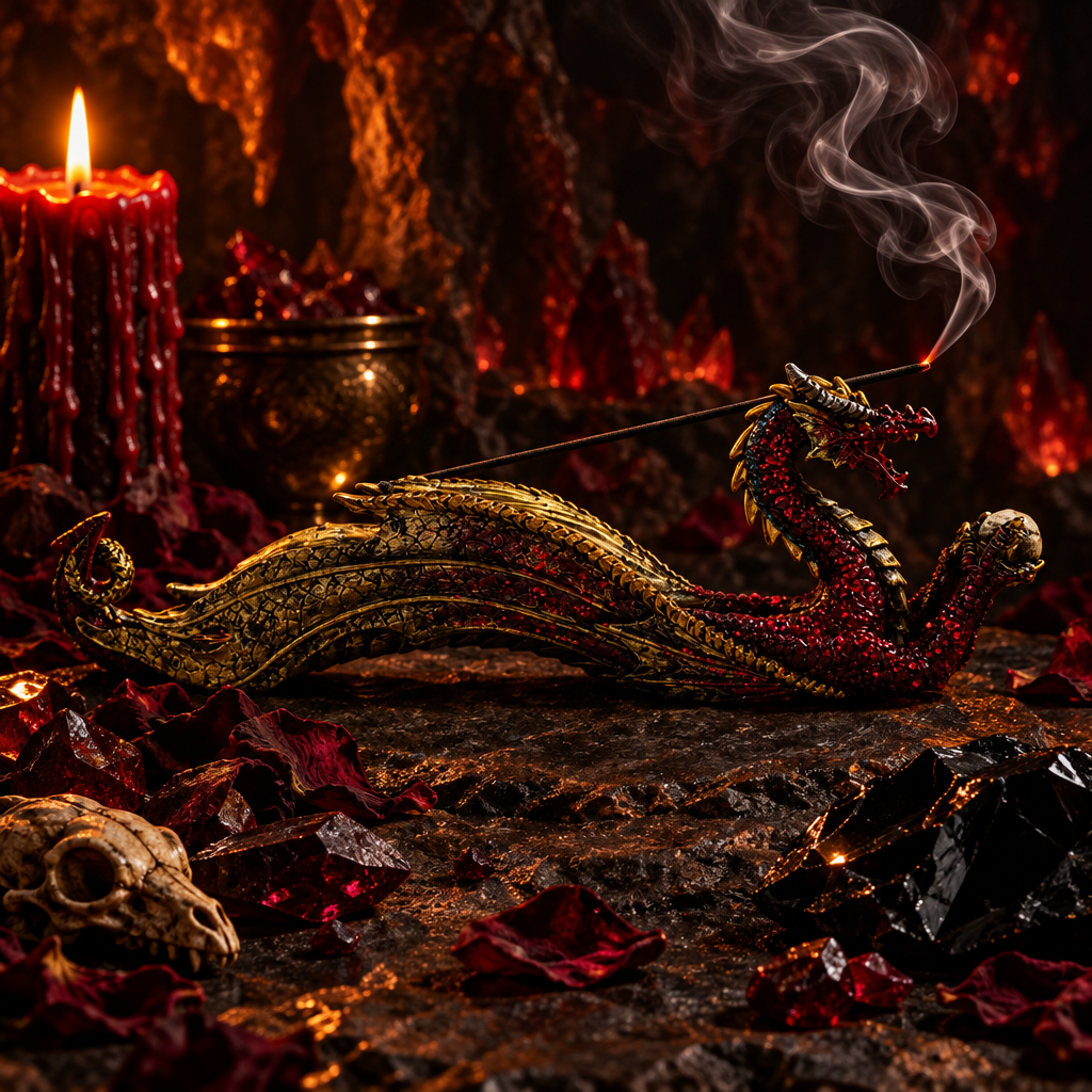 Dragon Incense Holder Lifestyle