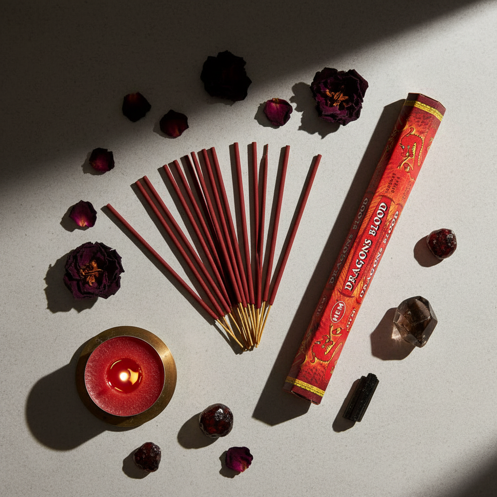 Dragon's Blood Flat Lay v2