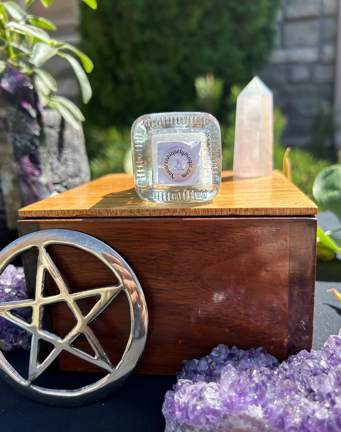 Protection Spell Jar - Handcrafted Shield for Self, Home & Family