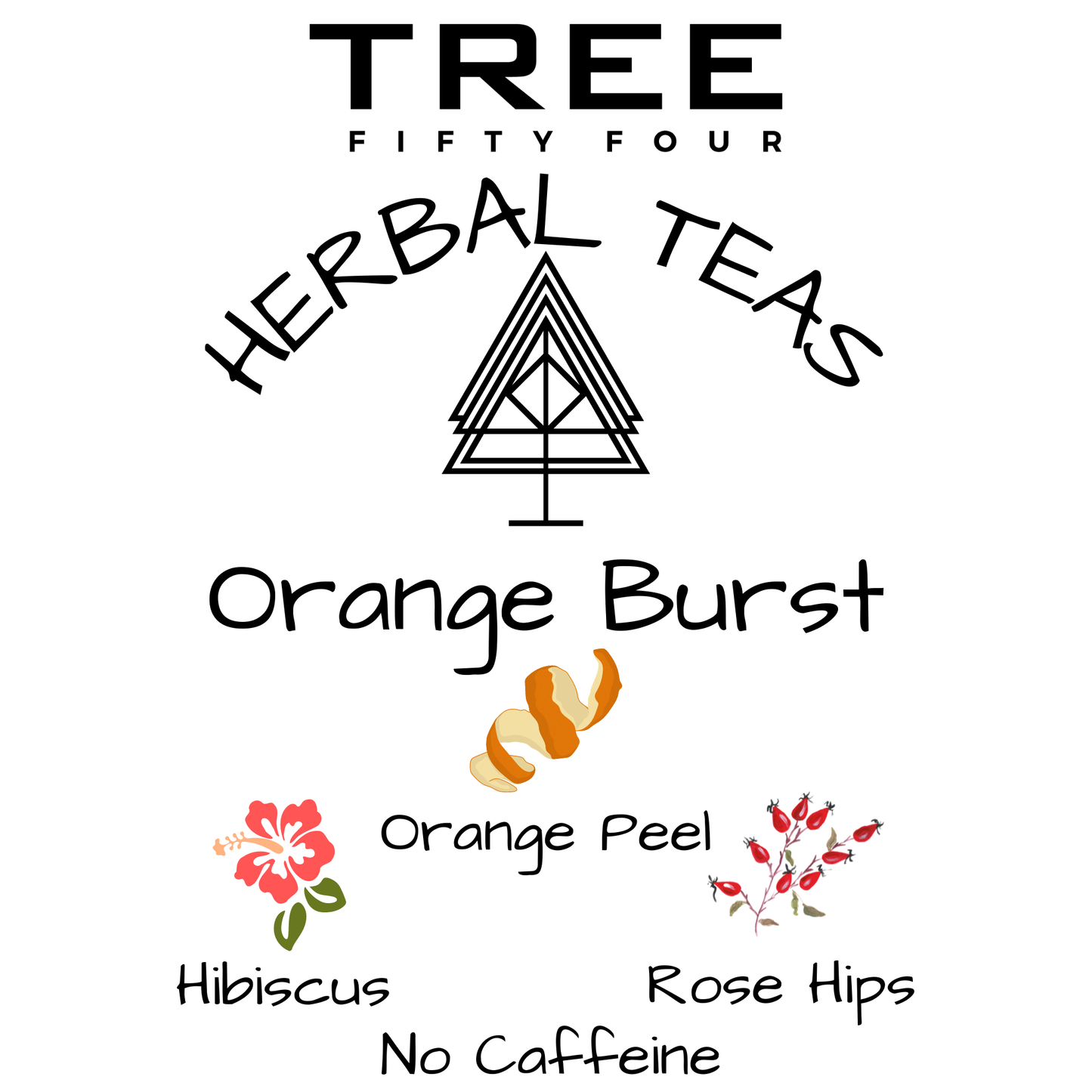 Orange Burst Herbal Tea Blend