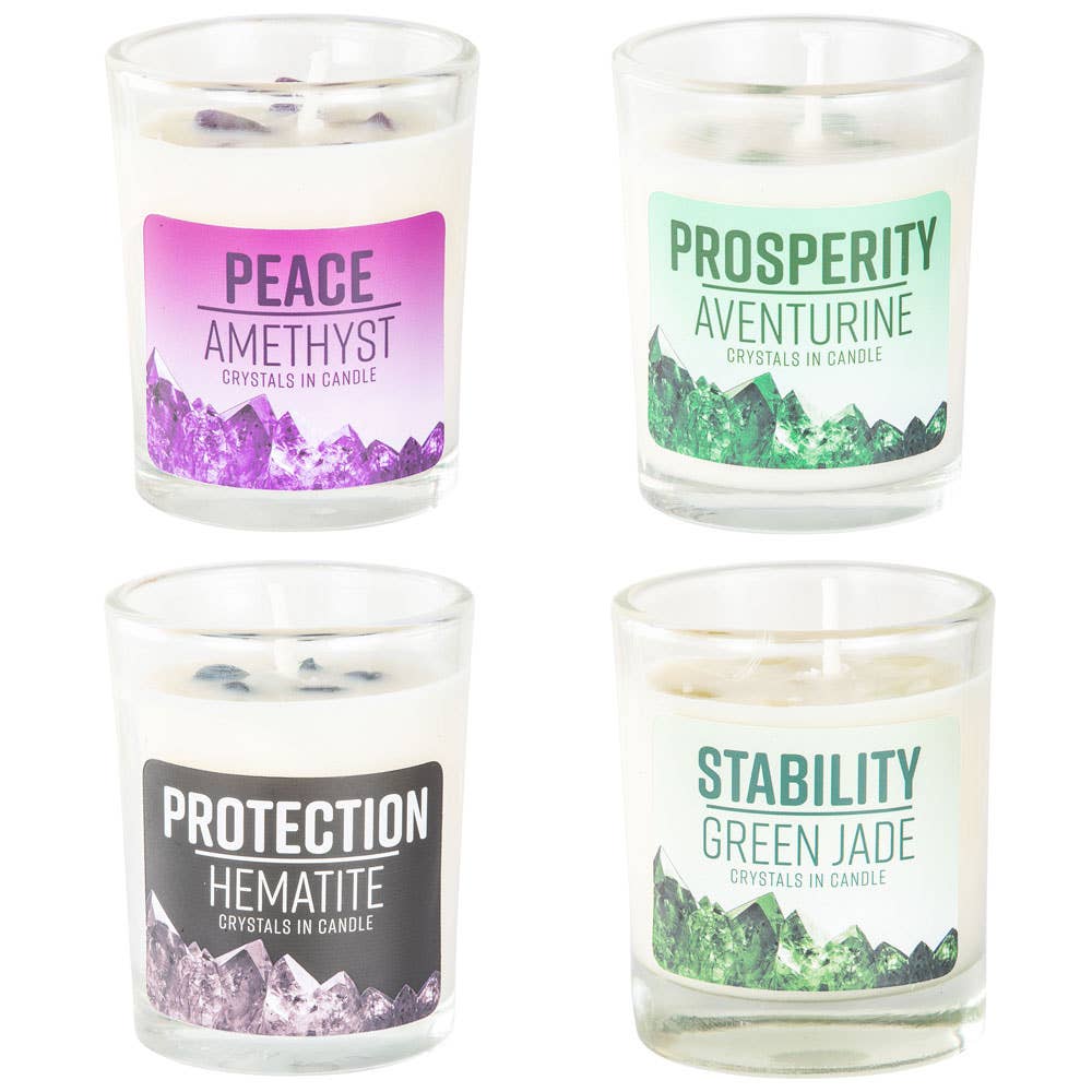 Energy Stone Jar Candles