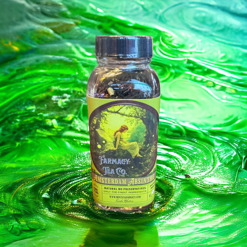 Amsterdam Absinthe Afternoon Tea | The Green Fairy Nouveau | Montana Farmacy