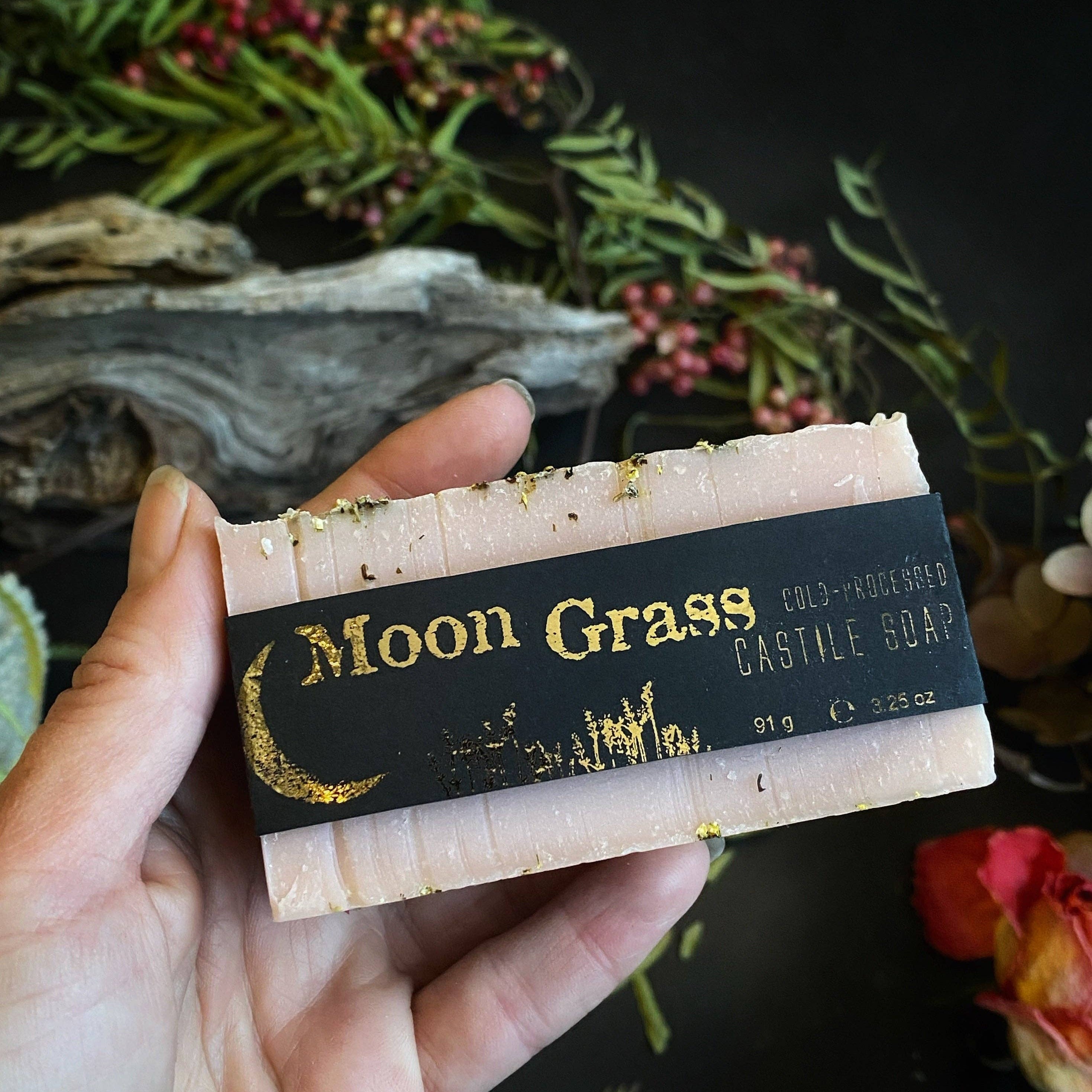 Moon Grass | Artisan Superfatted Castile Soap | Face & Body
