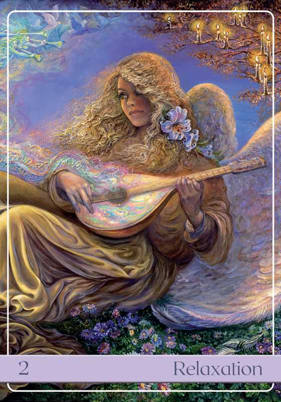 Angelic Vibrations Oracle by Josephine Wall - 50 Card Angel Healing Deck