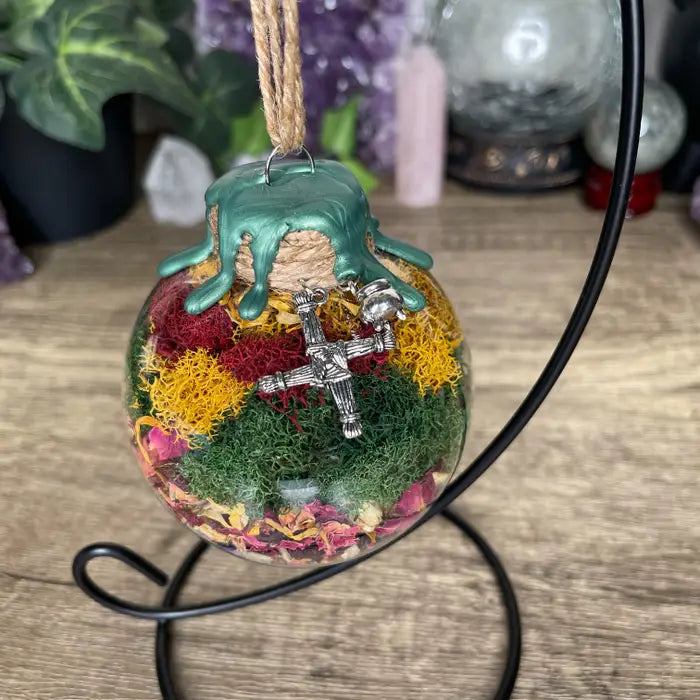 Brigid Witch Ball w/Stand