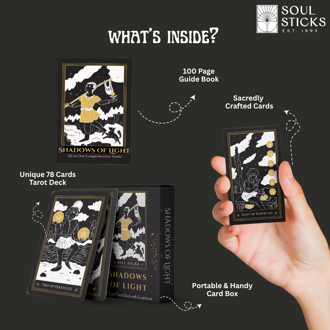 Shadows of Light Tarot Card Deck & Guidebook