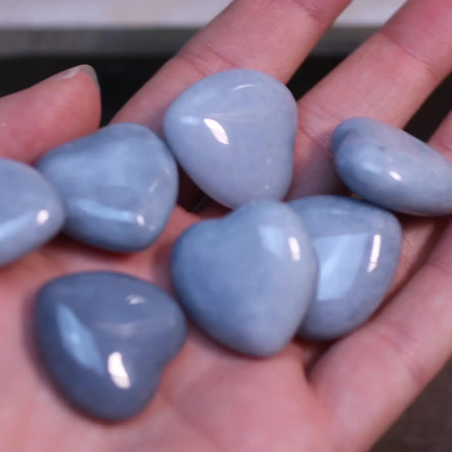 Crystal Hearts - Polished Gemstone Hearts for Love & Healing