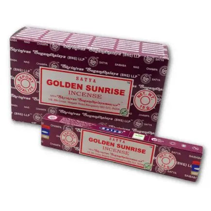 Satya Golden Sunrise Incense