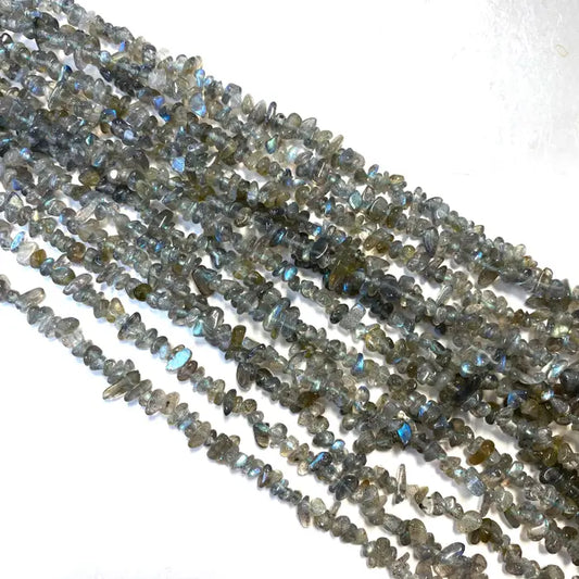 Labradorite Quality Chip Beads 16"