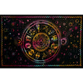 Astrology Sun Sign and Stars Twin Tapestry
