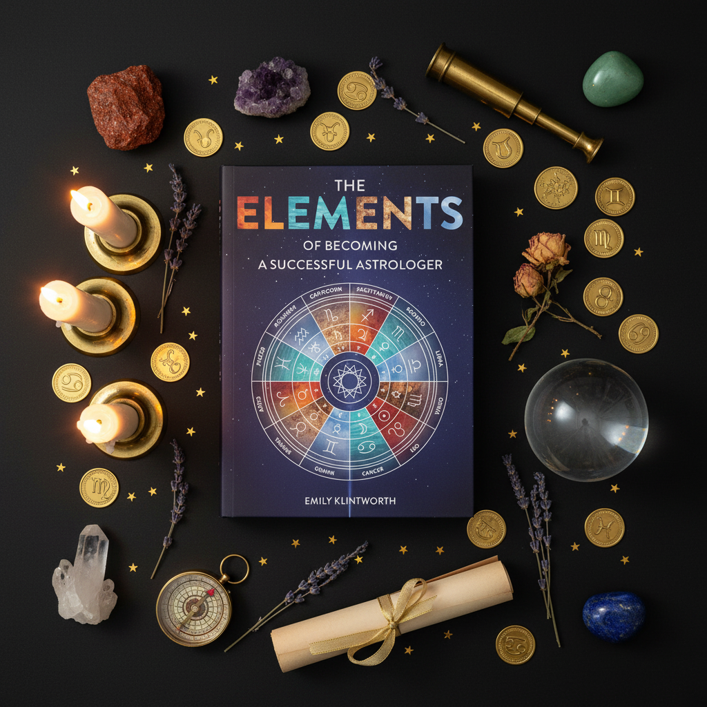 Elements of Astrology Flat Lay