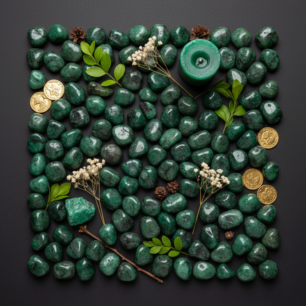 Emerald Flat Lay