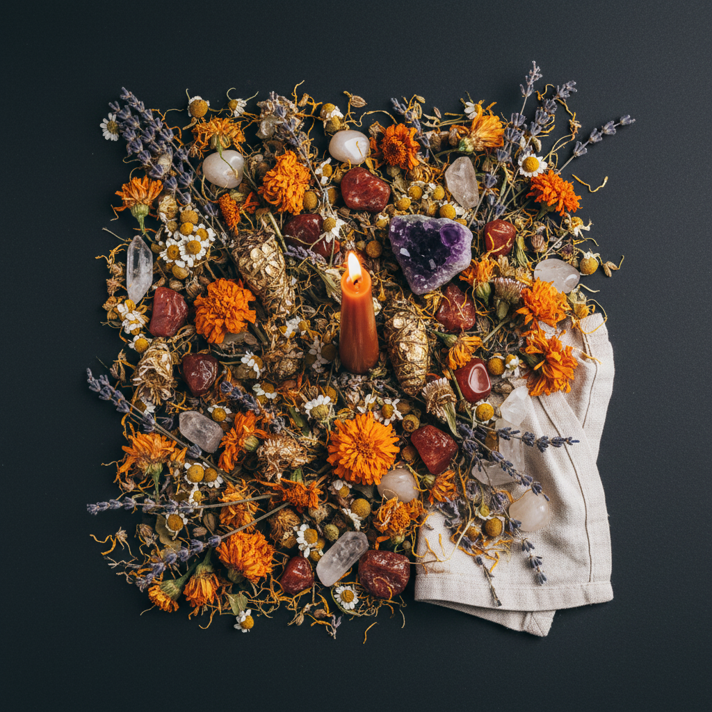 Everyday Reiki Flat Lay
