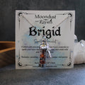 Brigid Spell Jar Amulet Necklace | Witchy Crystal Jewelry