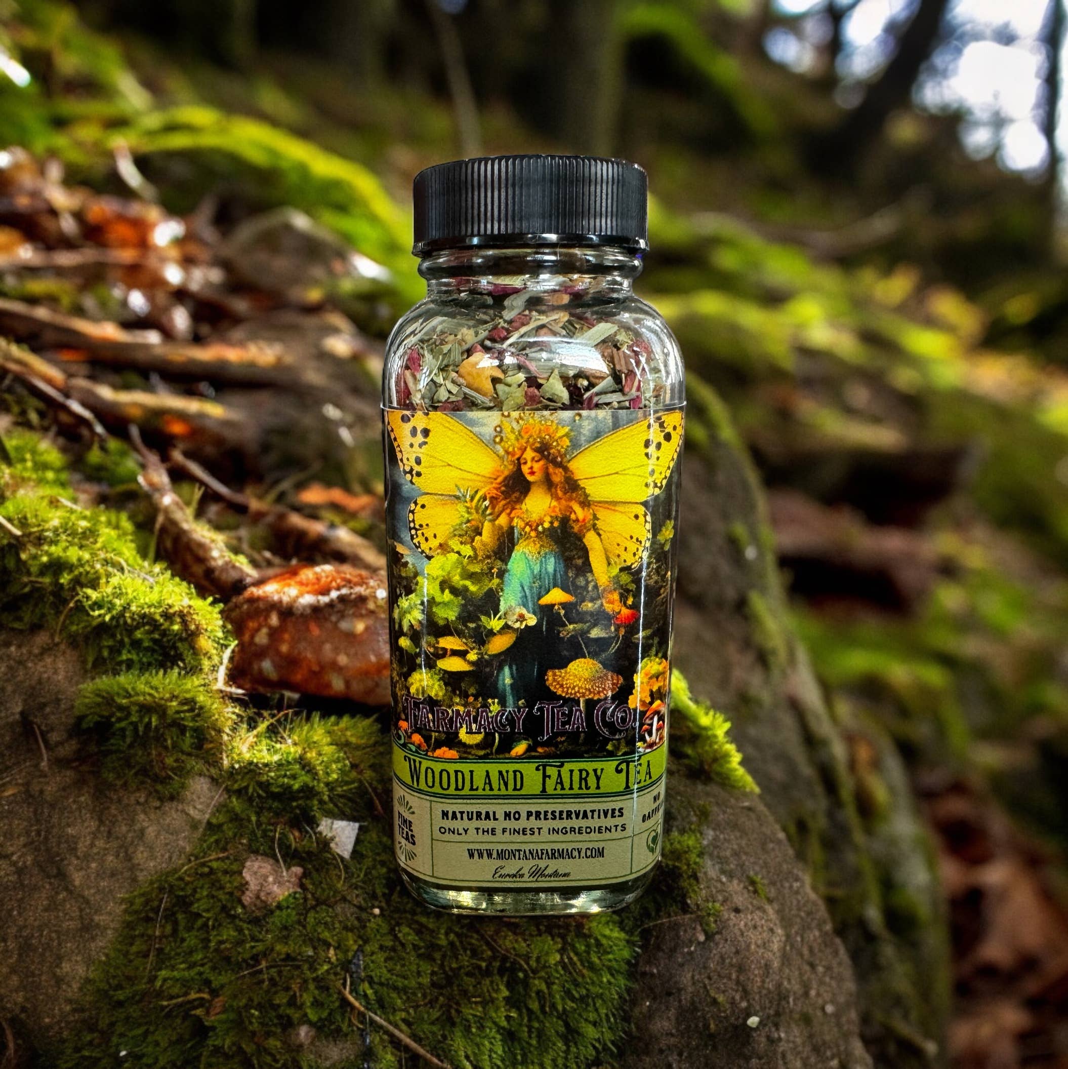 Woodland Fairy Herbal Relaxation Tea – Lemon Verbena & Raspberry