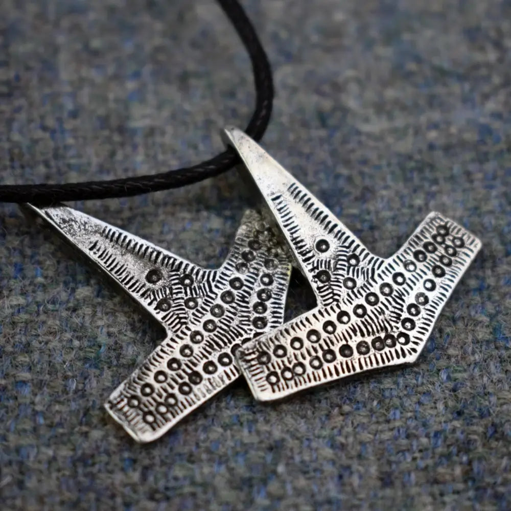 Hammered Hammer Pendant
