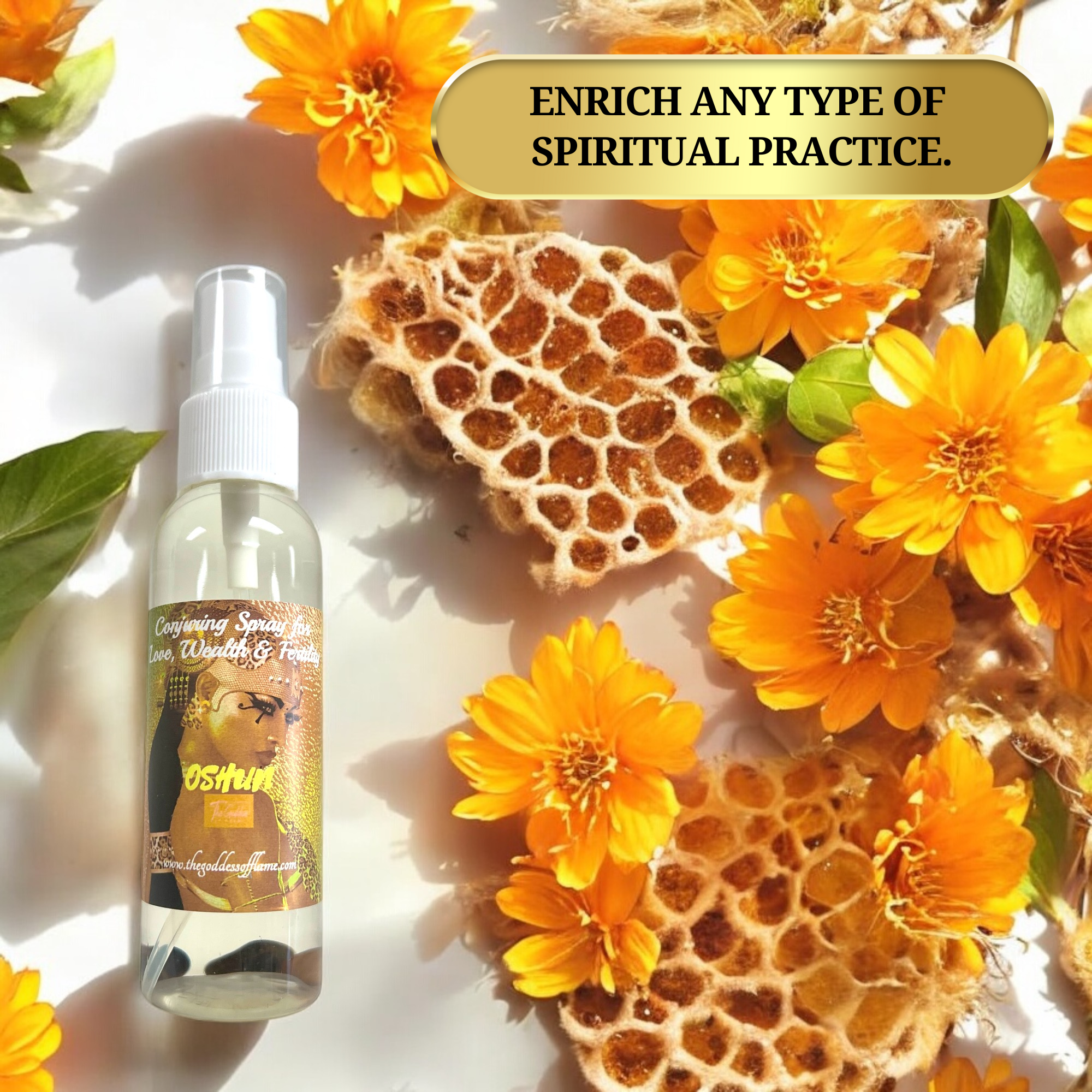 Oshun Magic Spray | Love, Abundance & Divine Feminine Ritual Mist