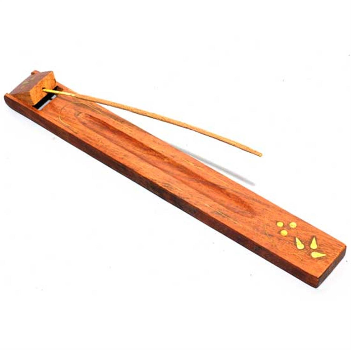 Wood Incense Burner with flip-end