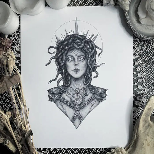 Medusa Art Print