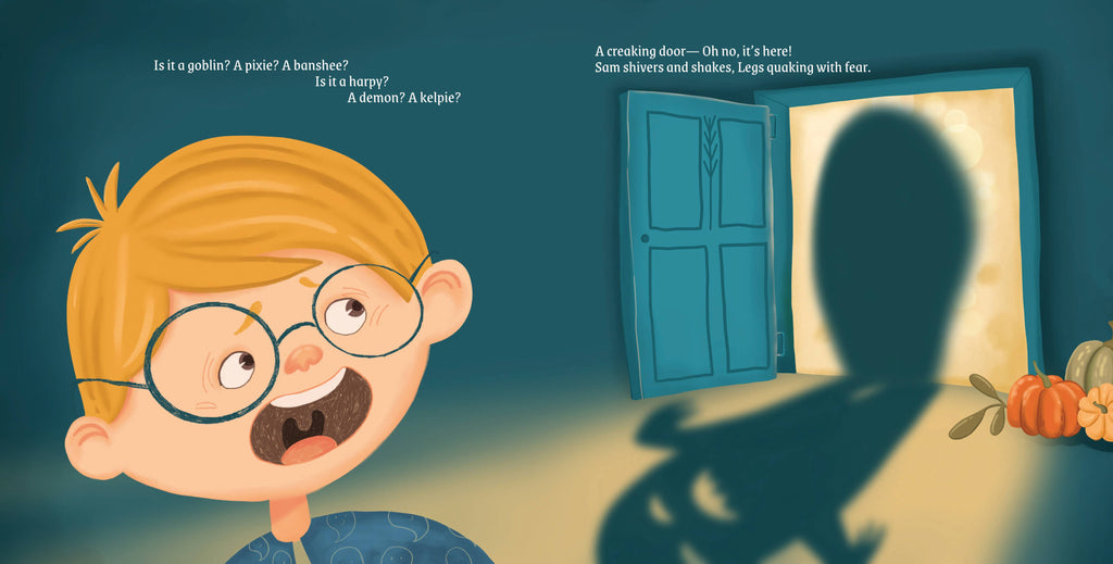 Sam & the Samhain Scare (Children's Halloween Book)