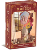 Cozy Witch Tarot Deck and Guidebook by Amanda Lovelace - 78 Card Beginner-Friendly Set