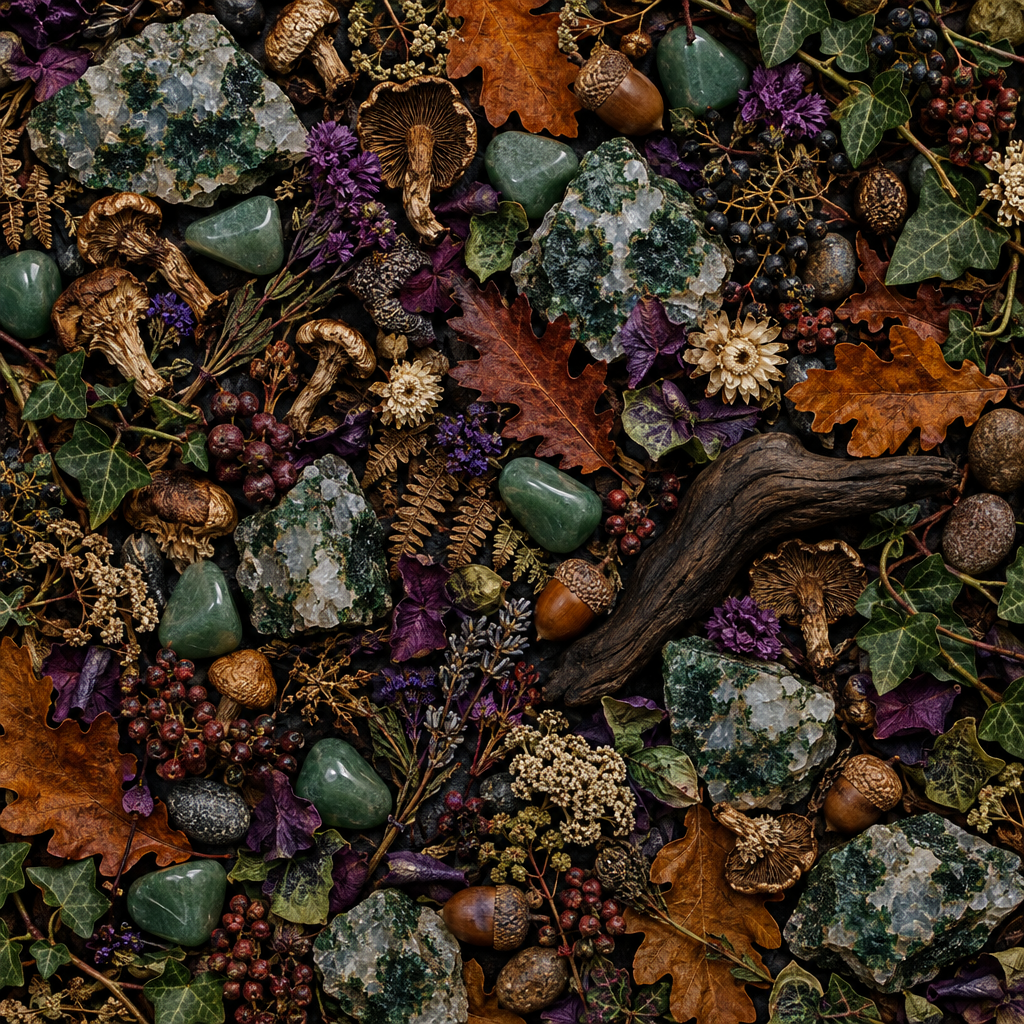 Faery Forest Flat Lay