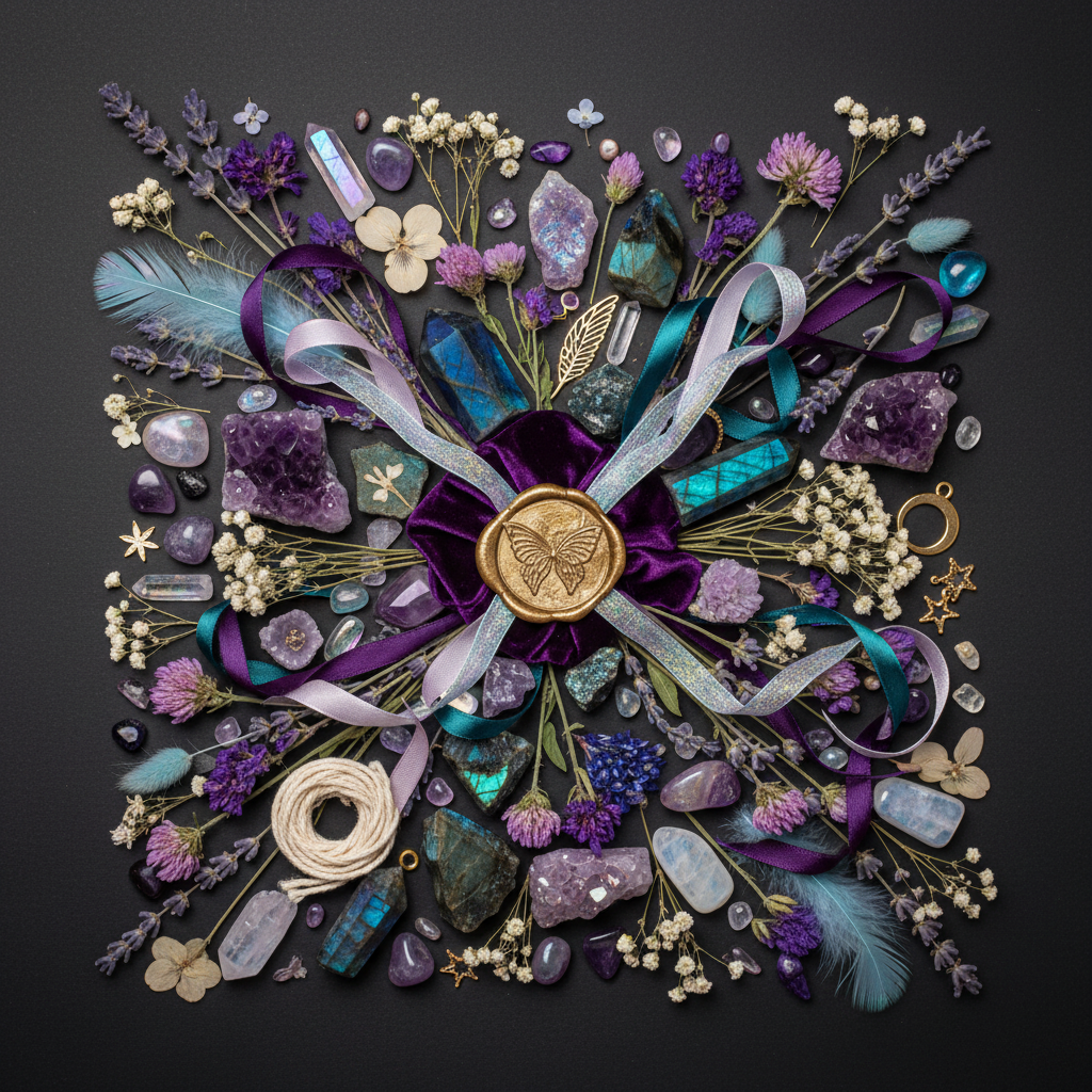 Faerytale Oracle Flat Lay