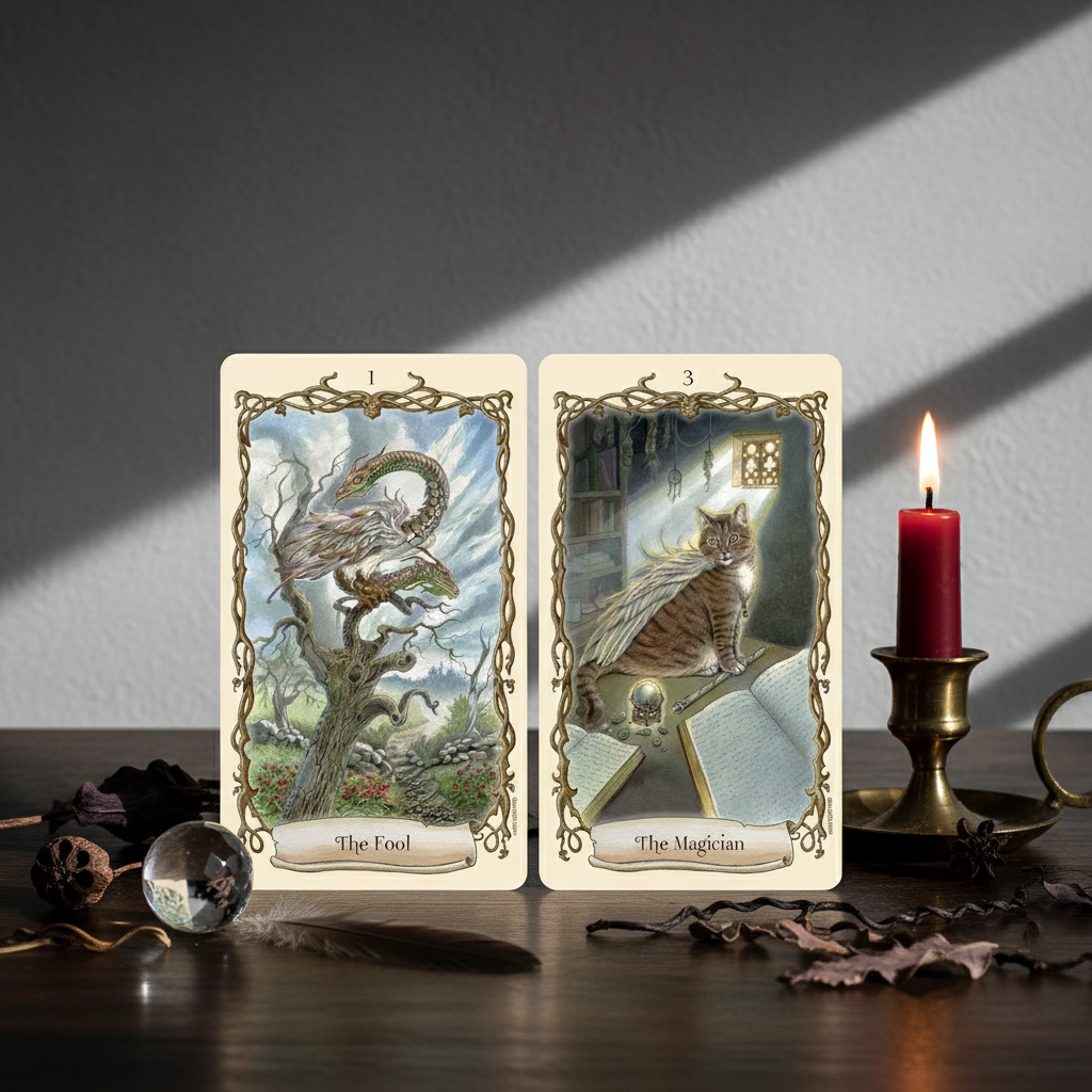 Fantastical Creatures Tarot Cards Lifestyle