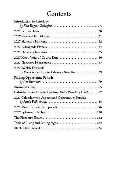 Llewellyn's 2027 Daily Planetary Guide