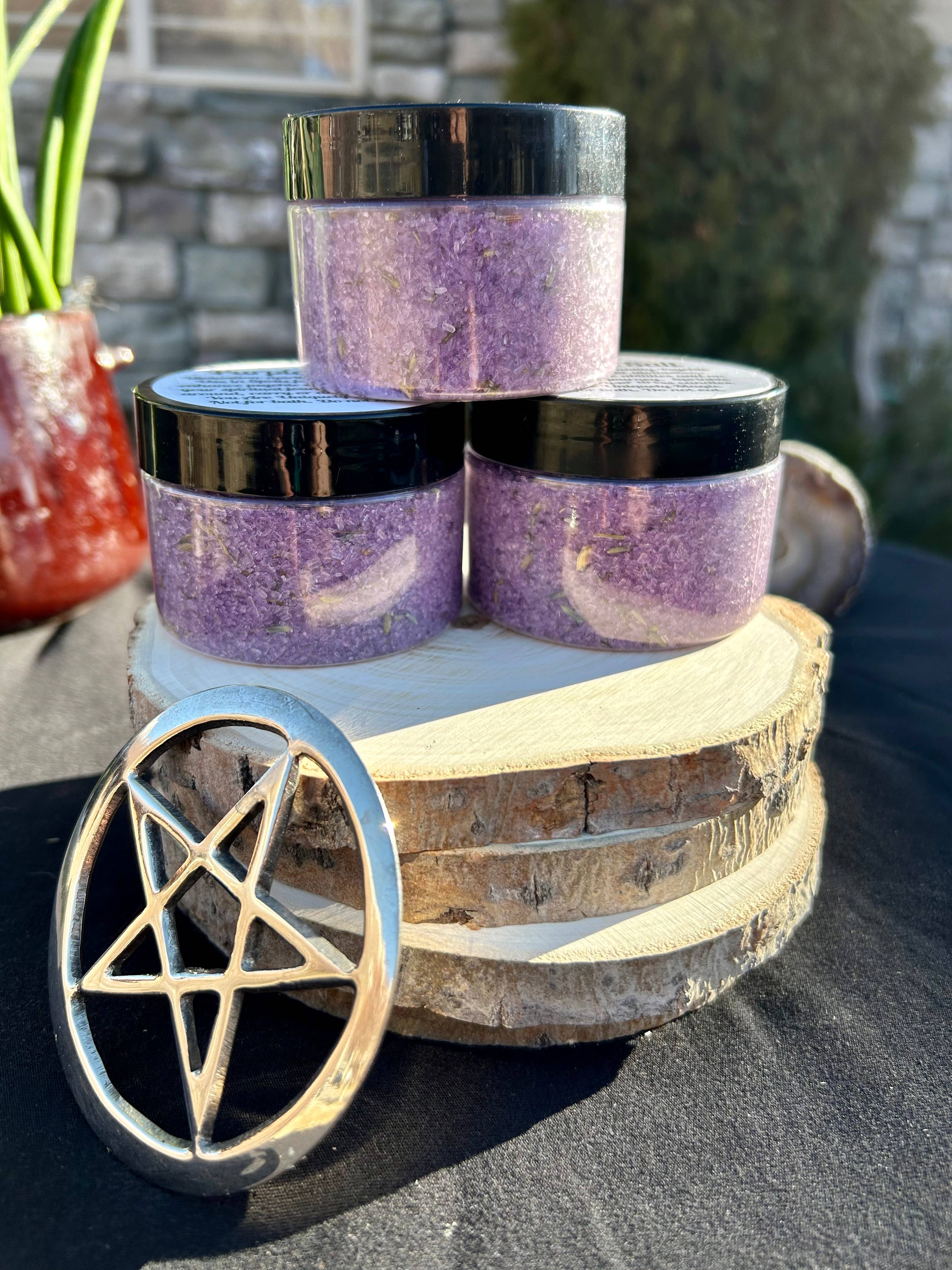 Purple Witches Salt - Divination & Third Eye 5oz