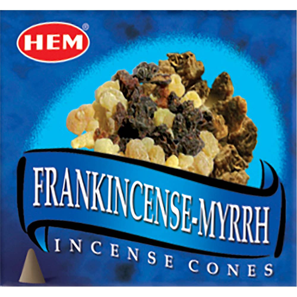 Hem Incense Cones Frankincense Myrrh